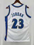 01/02 Wizards JORDAN # 23 White Retro EditionTop Quality Hot Pressing NBA Jersey