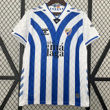 24/25 Málaga CF  Blue Strip Special Edition Fans Soccer Jersey
