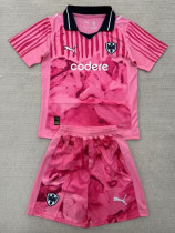 25/26  Monterrey (FIFA Club World Cup) Goalkeeper Pink Kids Soccer Jersey