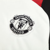 25/26 Man Utd White Training Short Suit