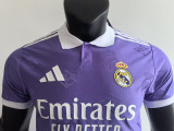 25/26 RMA Purple Team Logo Special Edition Player Version Soccer Jersey(翻领）