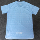 25/26 Algeria Light Blue Fans Soccer Jersey