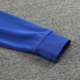 24/25 JO Blue Half Zipper Sportswear # 810蓝彩(半拉链)