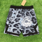 25/26 New Flying Man Casual NBA Edition Rose Grey shorts#J2427