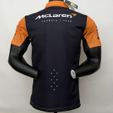 2023 F1 McLaren Yellow Polo Racing Suit(有领)