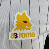 25/26 Roma Retro White Player Version Soccer Jersey