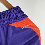 23/24 SUNS Purple Away Top Quality NBA Pants