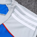 25/26 Bayern  Grey Retro Training Vest Suit #D25114（红色边）