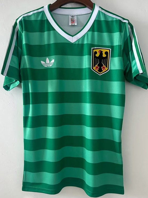 1984 Germany Away Retro Soccer Jersey