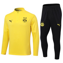 24/25 Dortmund Yellow Half Pull Tracksuit  (半拉链)