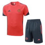 25/26  Bayern Orange Training Short Suit #D25140