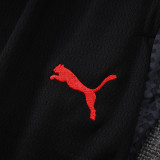 25/26 ACM Black Half Pull Tracksuit #B25128 (半拉链)