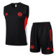 25/26  Bayern Black Training vest  Suit #D2557