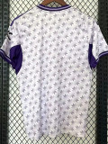 24/25 Man Utd White Purple Special Edition  Fans Soccer Jersey