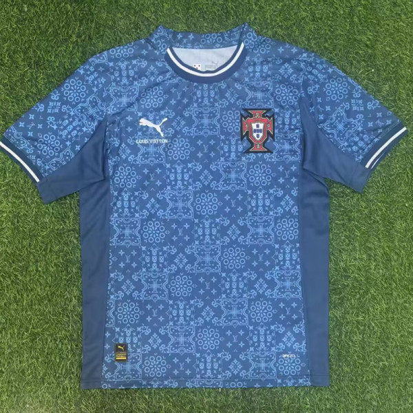 25/26 Portugal Blue Special Edition Fans Soccer Jersey