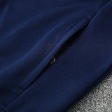 25/26 AD Royal Blue Jacket Tracksuit #2314宝蓝色