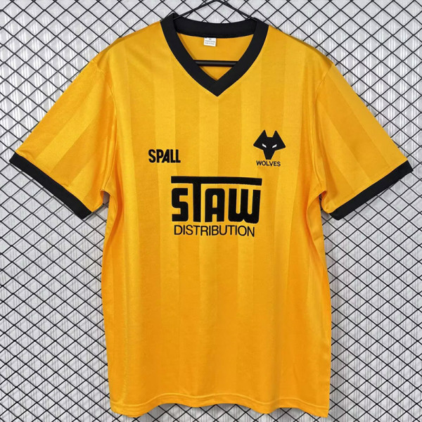 1986/1987 Wolves Home Retro Soccer Jersey