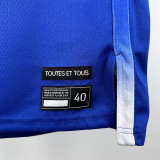 2024 Olympic Game France  Wembanyama #32 Blue Basketball Jersey