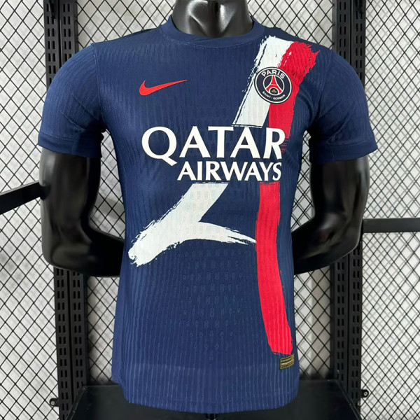 25/26 PSG  Special Edition Blue Player Version  Soccer Jersey