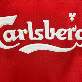 1997/1998 LIV Home  Retro Soccer Jersey