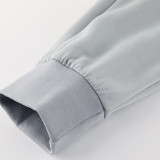 24/25 NM07 Grey Hooded Jacket Tracksuit