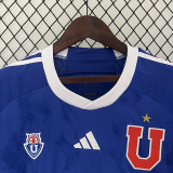 24/25 Universidad De Chile Home Fans Soccer Jersey