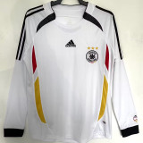 2006 Germany Home  Long Sleeve  Retro Soccer Jersey