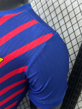 25/26 BAR Blue pattern  Player Version Training shirts