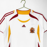 2006 Spain Away Retro Soccer Jersey