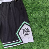 25/26 New Flying Man Casual NBA Edition Black & White shorts#J2415