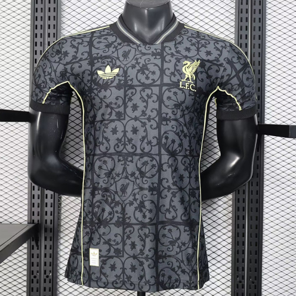 25/26 LIV Special Edition Black Player Version Soccer Jersey