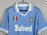 1986/1987 Napoli Home Retro Soccer Jersey