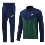 26/27 NJ Blue & Green Jacket Tracksuit#NJ12