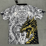 24/25 RMA  White Golden Dragon Special Edition Fans Soccer Jersey