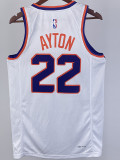 22/23 SUNS AYTON #22 White Top Quality Hot Pressing NBA Jersey
