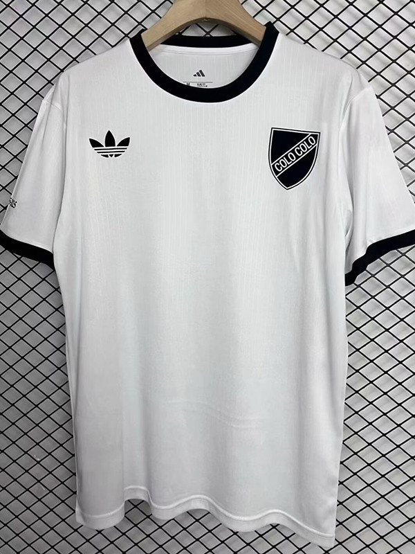 25/26 Colo-Colo 100th Anniversary Edition White T-shirt