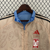 24/25  Tigres UANL Yellow & Blue Double Sided Windbreaker (双面风衣)