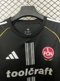 25/26 FC Nürnberg Special Edition Black Fans Soccer Jersey