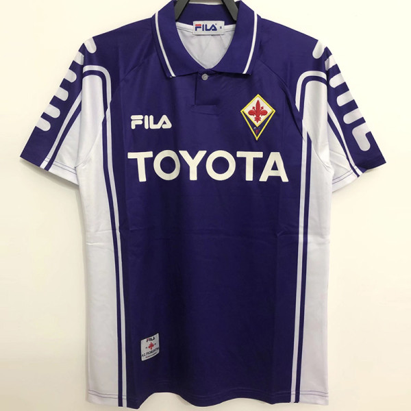 1999/2000 Fiorentina Home Retro Soccer Jersey