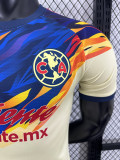 25/26 Club America  Special Edition Light Yellow Player Version Soccer Jersey