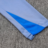 24/25 INT Blue Gray puzzle Half Pull Tracksuit  (半拉链、B829)