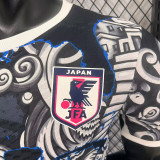 25/26 Japan Grey Black manipulator  Player Version  Soccer Jersey