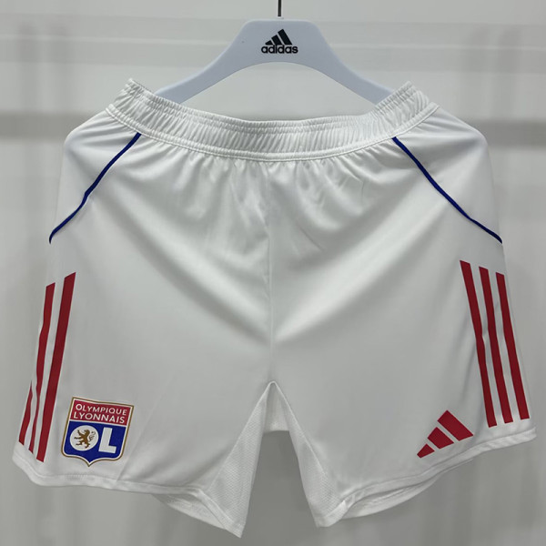25/26 Lyon Home  Player Version Shorts Pants