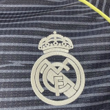 24/25 RMA Black Grey Player Version Soccer Jersey(左肩自带Ph)