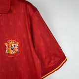 1988/1991 Spain Home Retro Soccer Jersey
