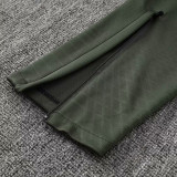 24/25 PSG Military Grass Green  Half Pull Tracksuit  (半拉链)