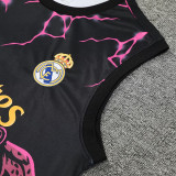 24/25 RMA Black Purple （Leopard Head）Tank top and shorts suit