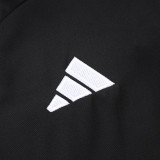 25/26 Germany Black Kids Half Pull Tracksuit #E25149 (童装四星\半拉链)
