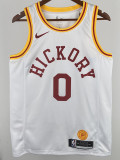 19/20 Indiana Pacers HALIBURTON #0 White Retro Top Quality Hot Pressing NBA Jersey