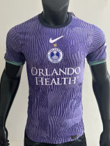 25/26 Orlando City  Home  Player Version  Soccer Jersey
